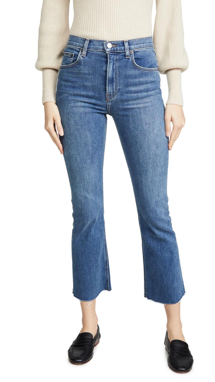 Reformation Jessie Crop Bootcut Jeans