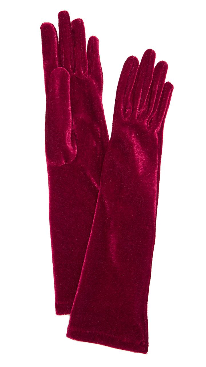 Agnelle Celia Velvet Gloves