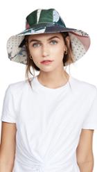 Tory Burch Floral Patchwork Hat