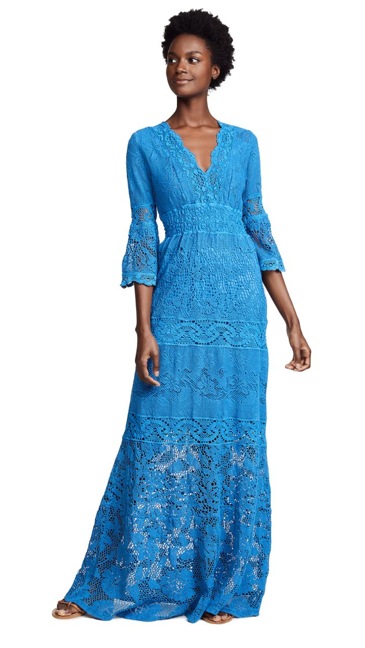 Temptation Positano Caledonia V Neck Dress