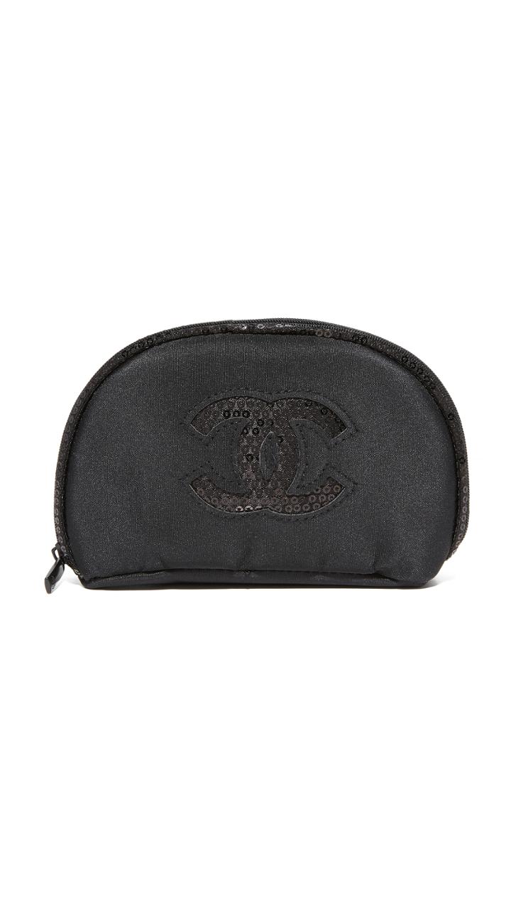 What Goes Around Comes Around Chanel Sequins Cosmetic Bag Previously Owned 