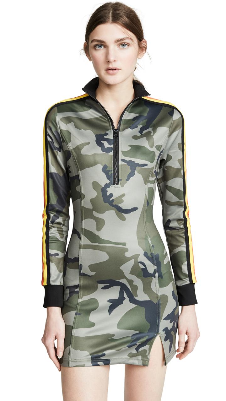 Pam Gela Camo Track Dress