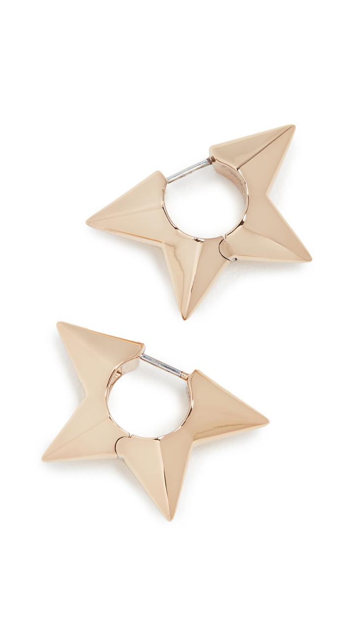 Marc Jacobs Star Huggie Hoop Earrings