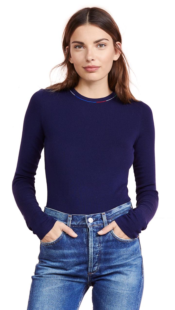 Theory Multicolor Linked Sweater