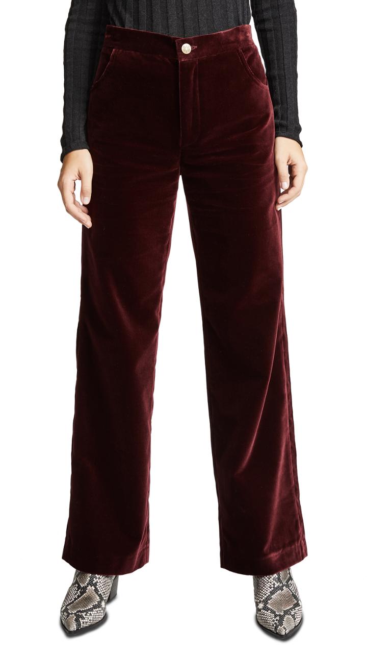 M I H Jeans Paradise Velvet Trousers