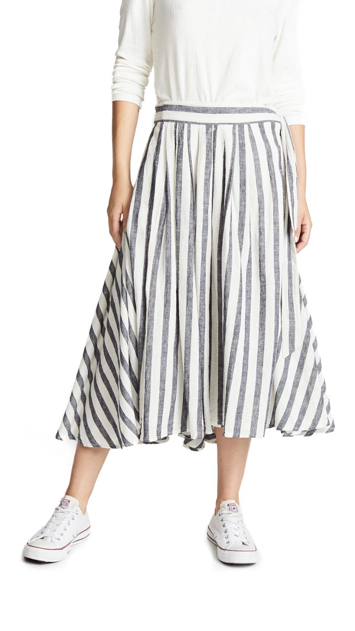 Birds Of Paradis Jenna Wrap Skirt