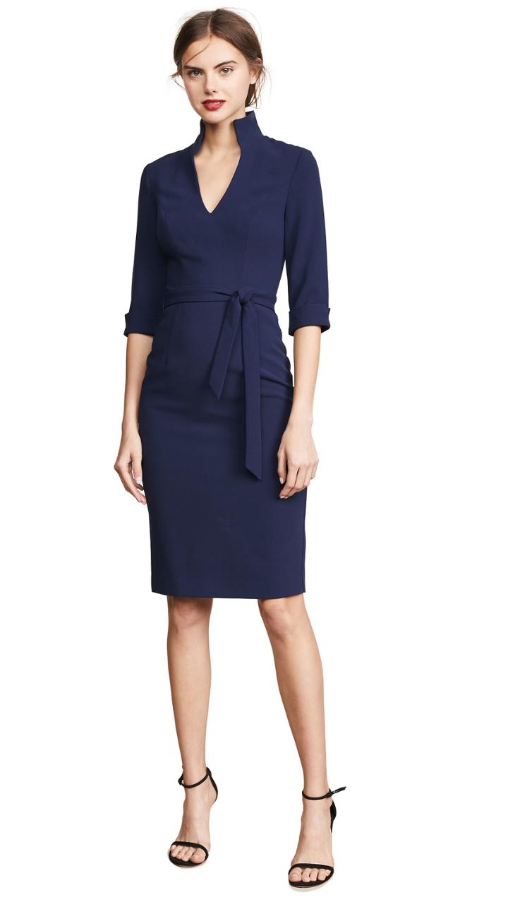 Black Halo Madeline Sheath Dress
