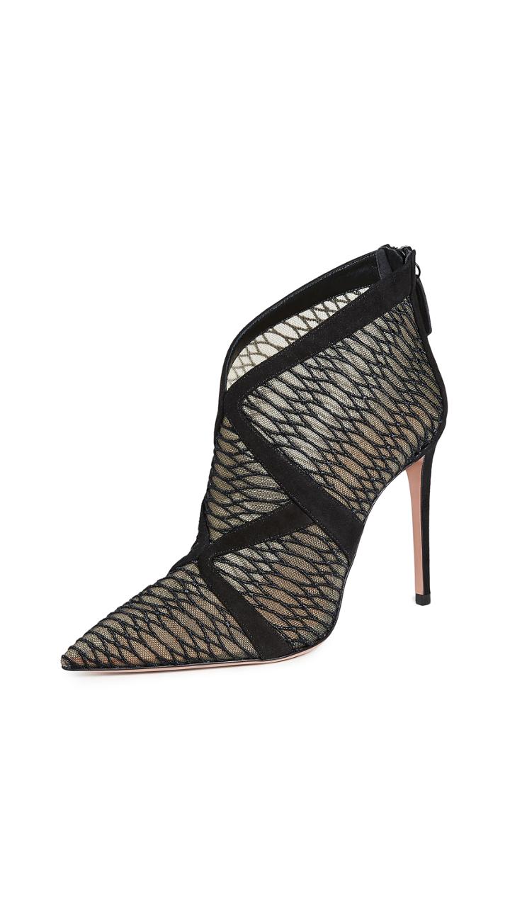 Aquazzura So Vera Booties 105mm