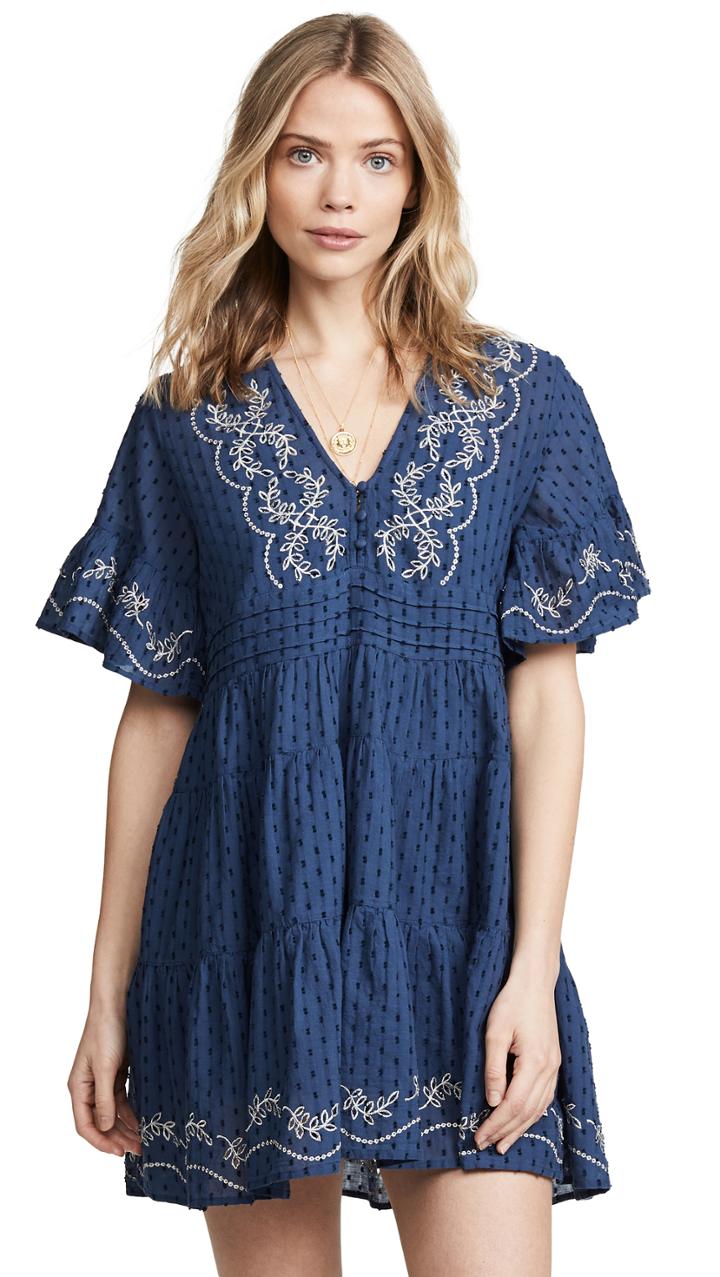 Rahi Cali Cutwork Tunic Dress