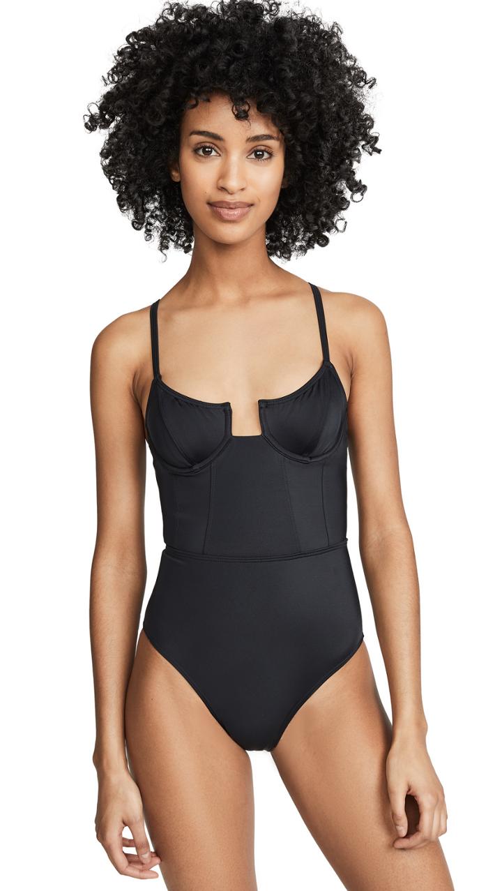 Solid Striped The Veronica One Piece