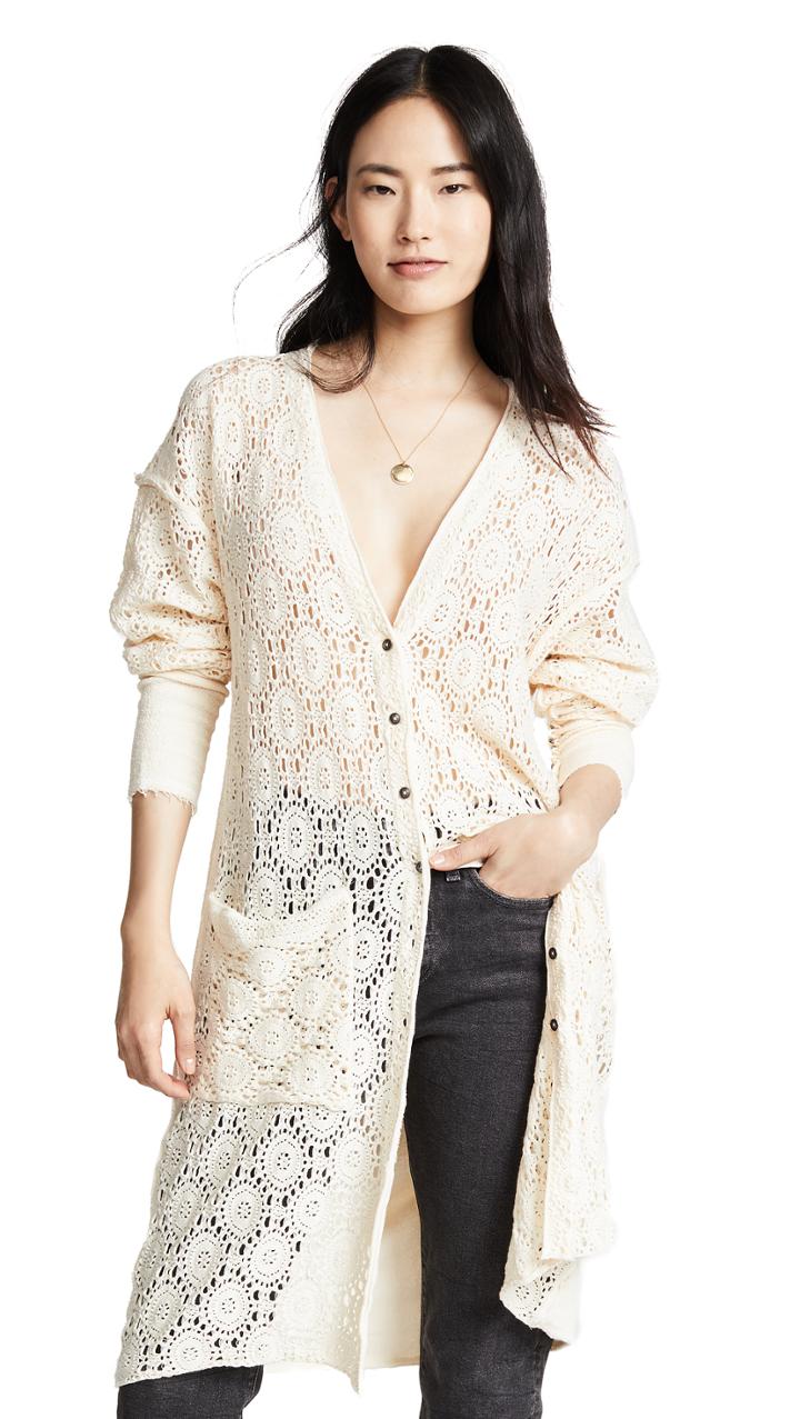 Free People Runaway Cardigan