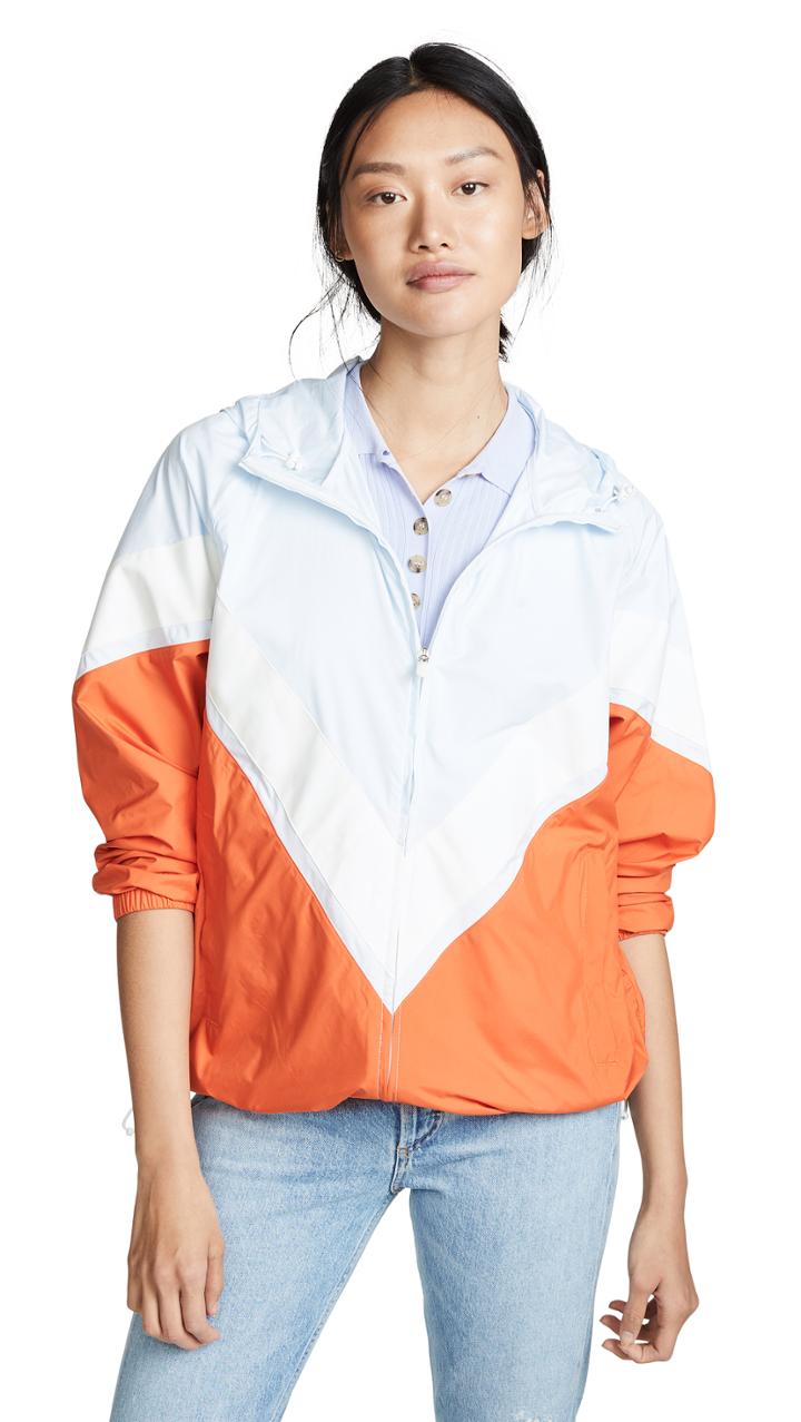 Tory Sport Chevron Running Jacket