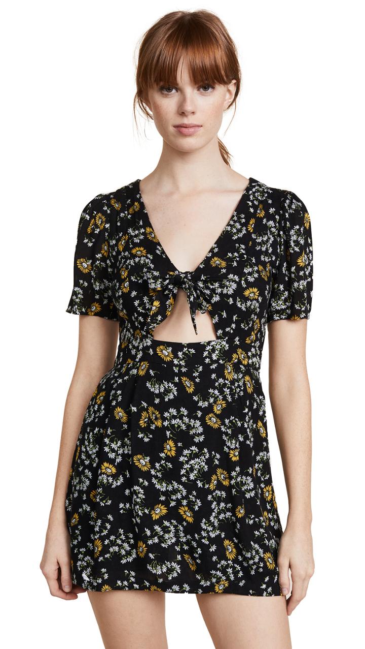 Free People Jinx Tie Romper