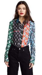 Carven Printed Blouse