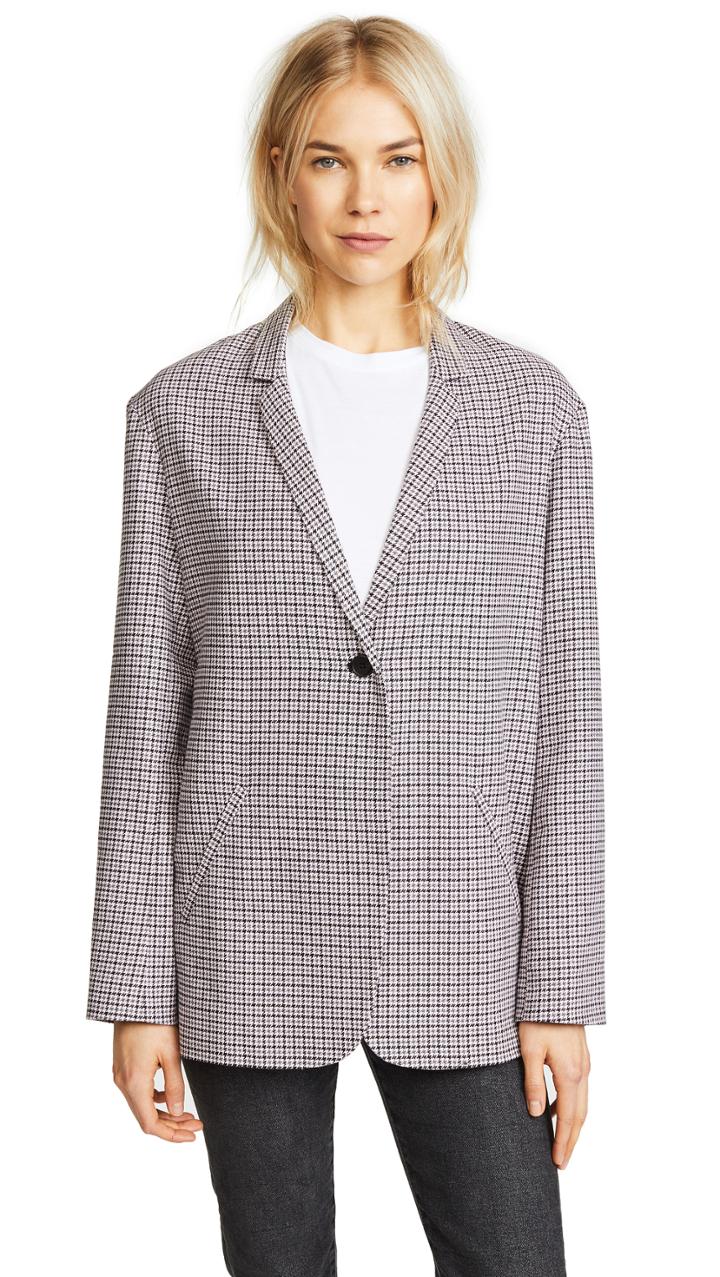 Shopbop.com 6397 Houndstooth Blazer