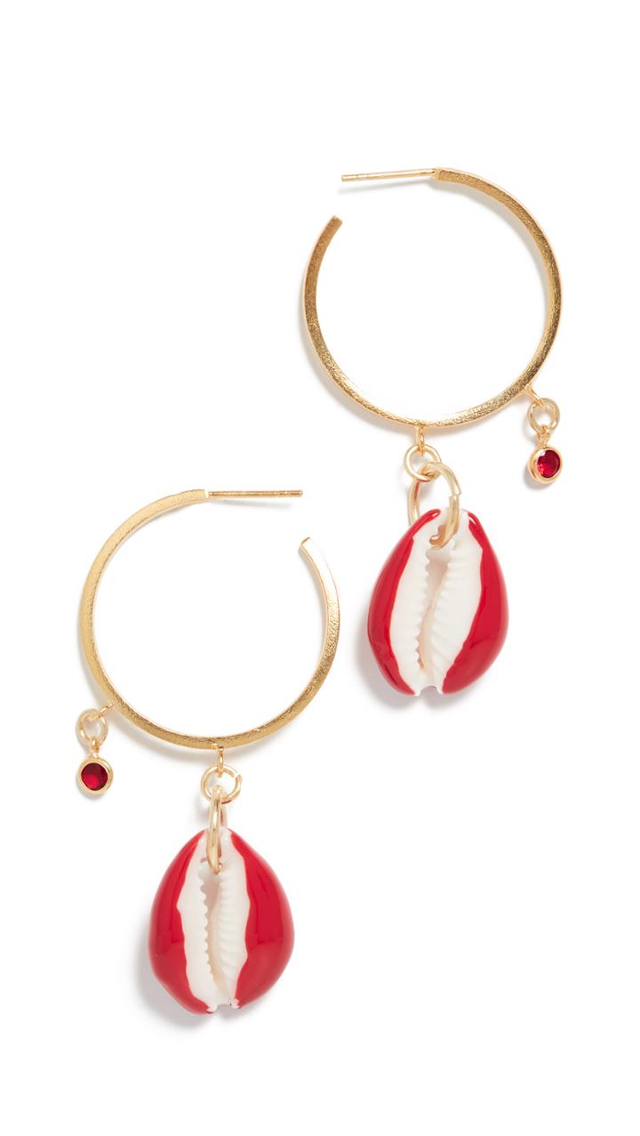 Maison Irem Pino Small Hoop Earrings