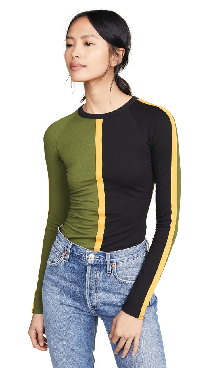 Proenza Schouler Pswl Long Sleeve T Shirt