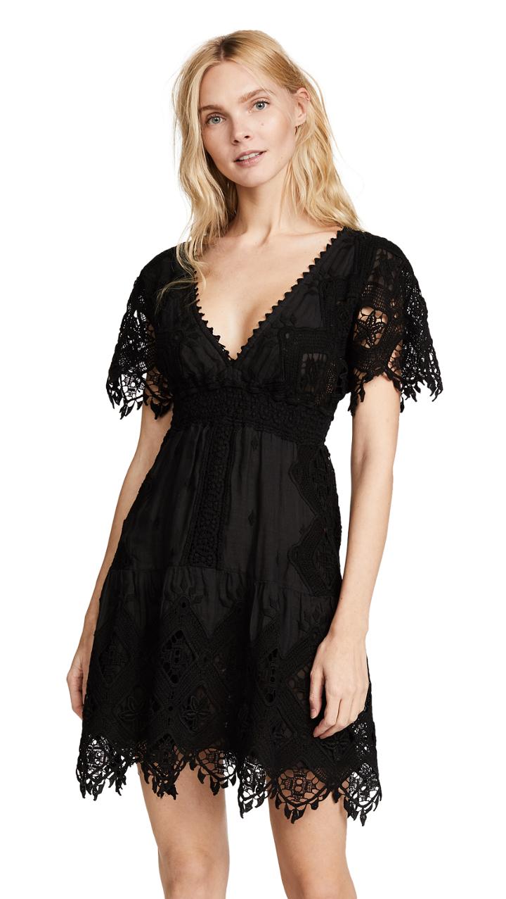 Temptation Positano Maui V Neck Short Sleeve Dress