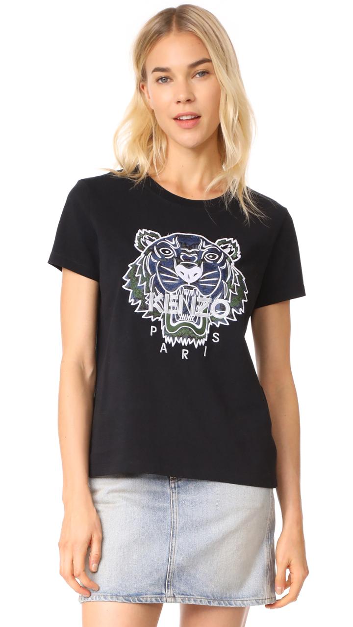 Kenzo Tiger Straight T Shirt