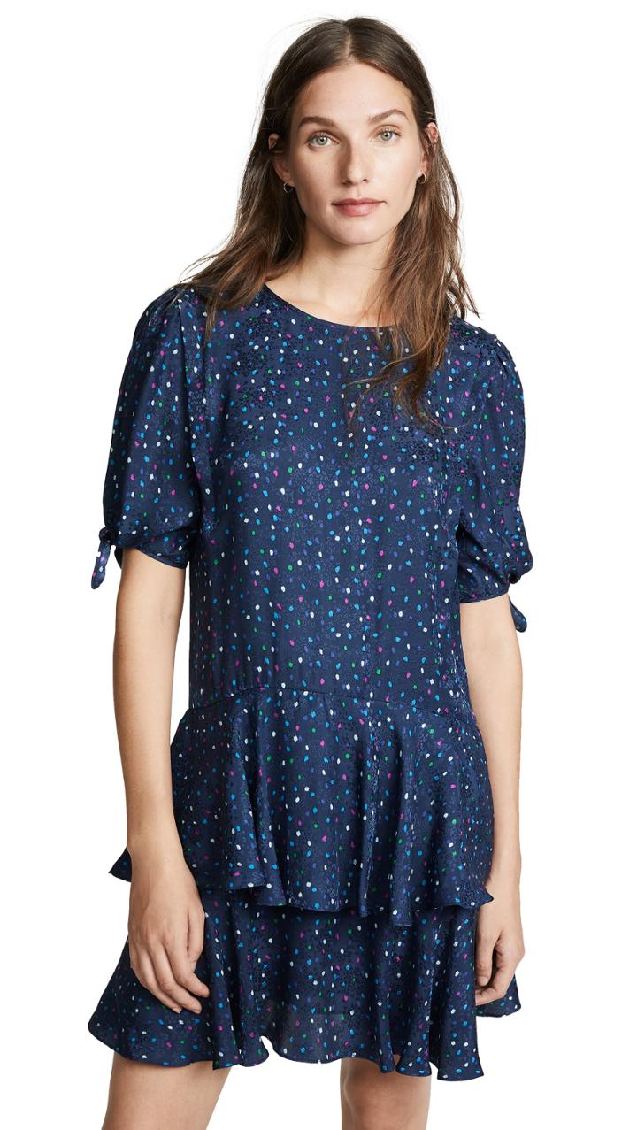 Rebecca Taylor Speckled Dot Dress