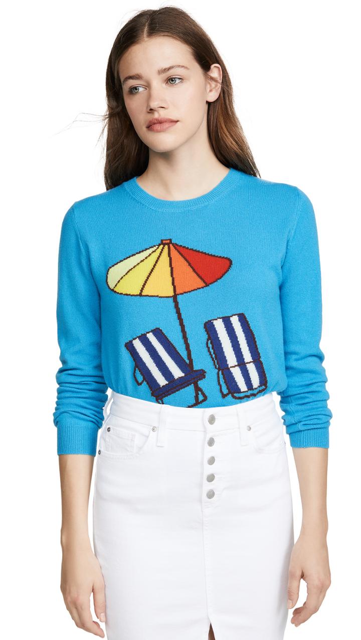 Chinti And Parker Sunbed Cashmere Sweater
