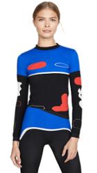 Off White Organic Shape Top