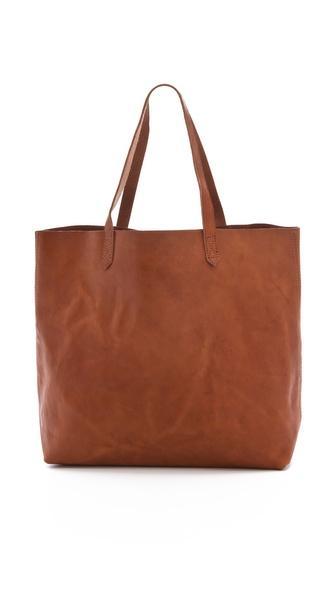 Madewell Transport Tote - English Saddle