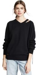 Helmut Lang Slash V Neck Pullover