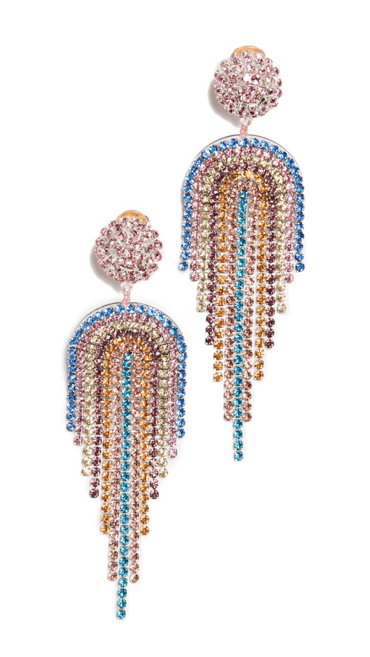 Oscar De La Renta Waterfall Earrings