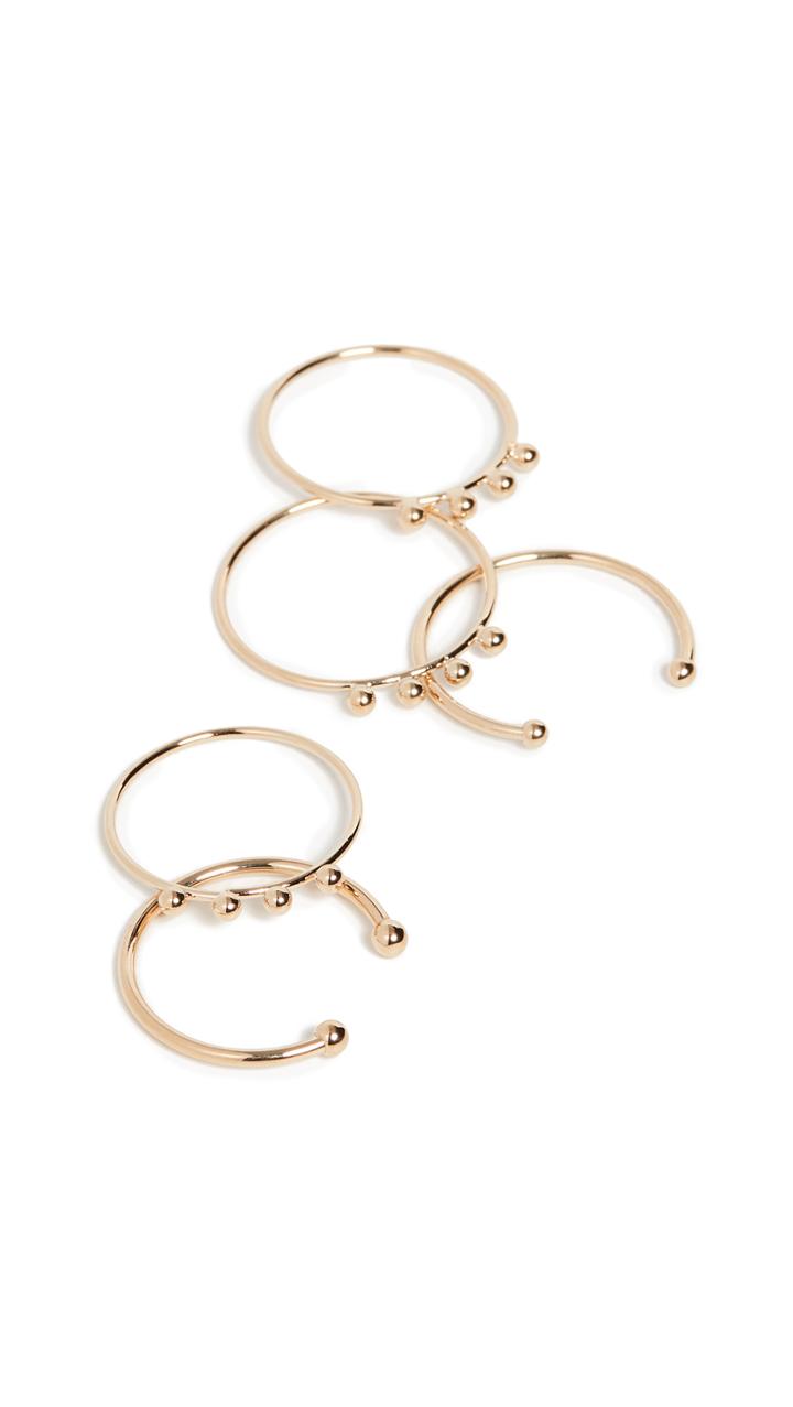 Isabel Marant Bague Stackable Ring Set