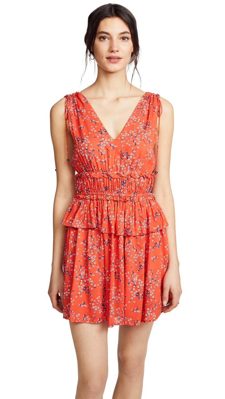 Line Dot Ilayda Mini Dress