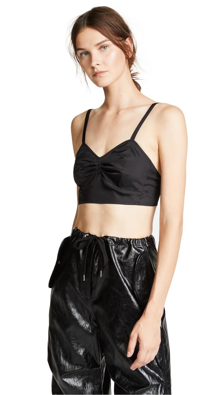 Tibi Tucked Bra Top