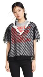 Kolor Mesh Overlay Tee
