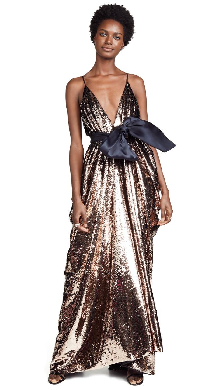 Leal Daccarett Nataly Sequin Gown