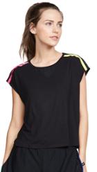 Terez Ribbon Split Tee