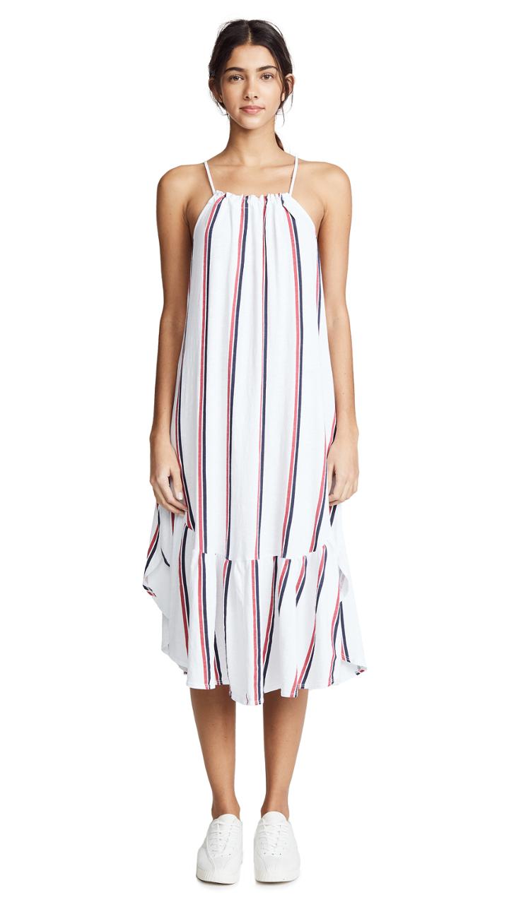 Sundry Tie Back Maxi Dress