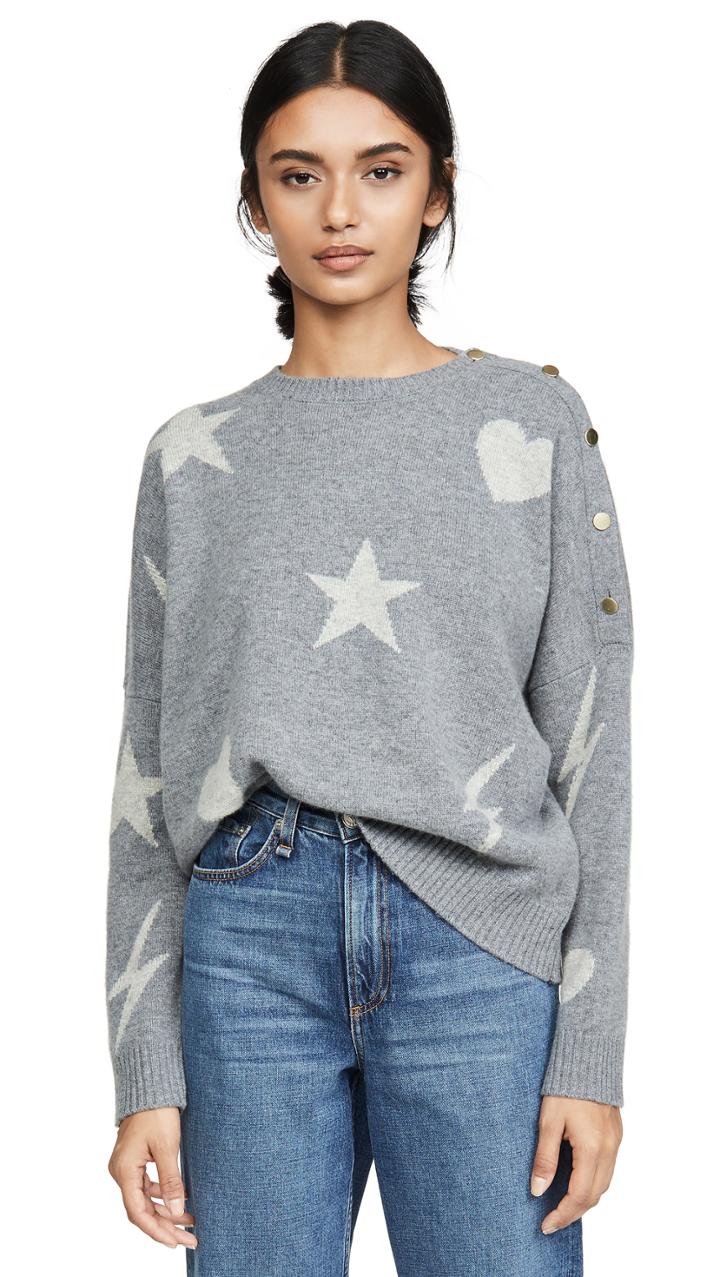 Sundry Wool Button Sweater