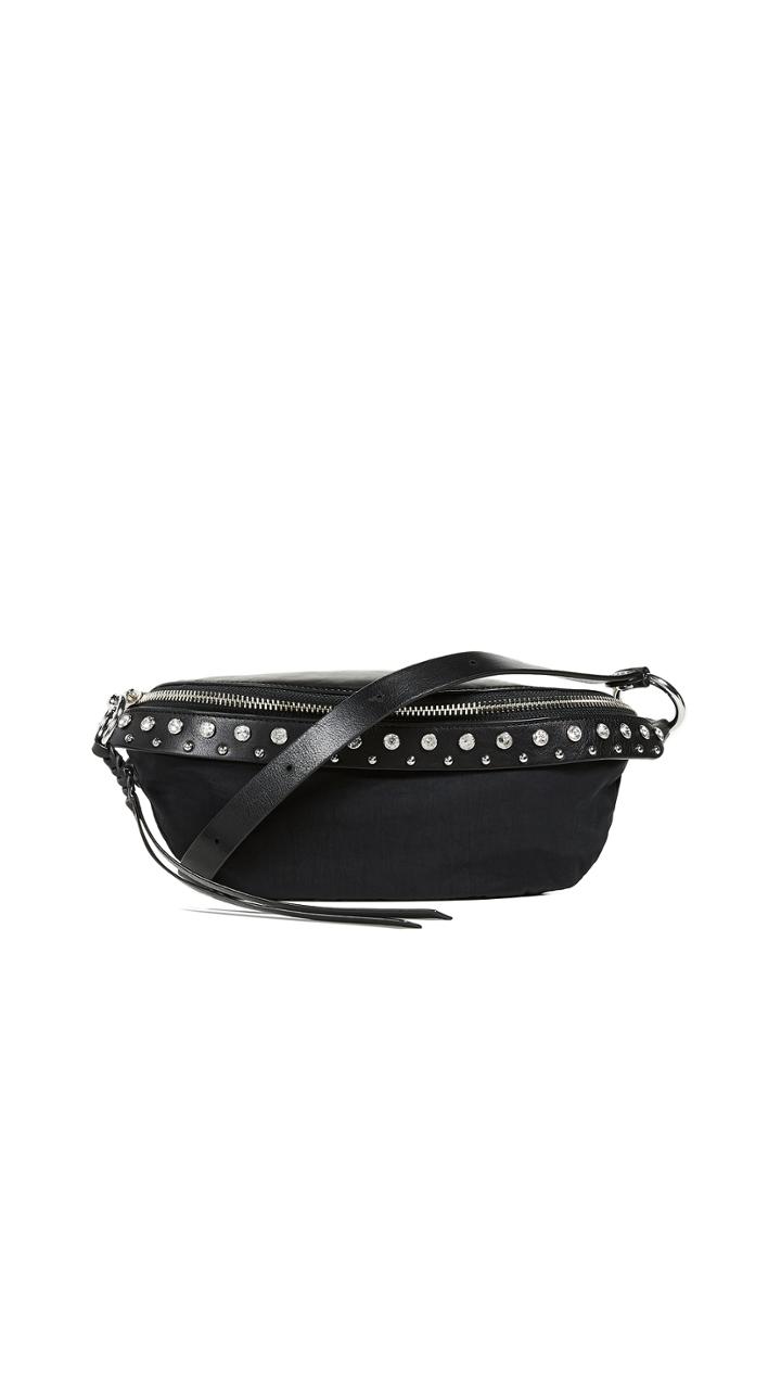 Rebecca Minkoff Sling Belt Bag With Crystals