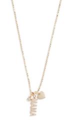 Ef Collection 14k Diamond Mama Charm Necklace