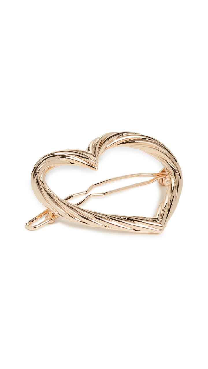 Loeffler Randall Lou Large Heart Barrette