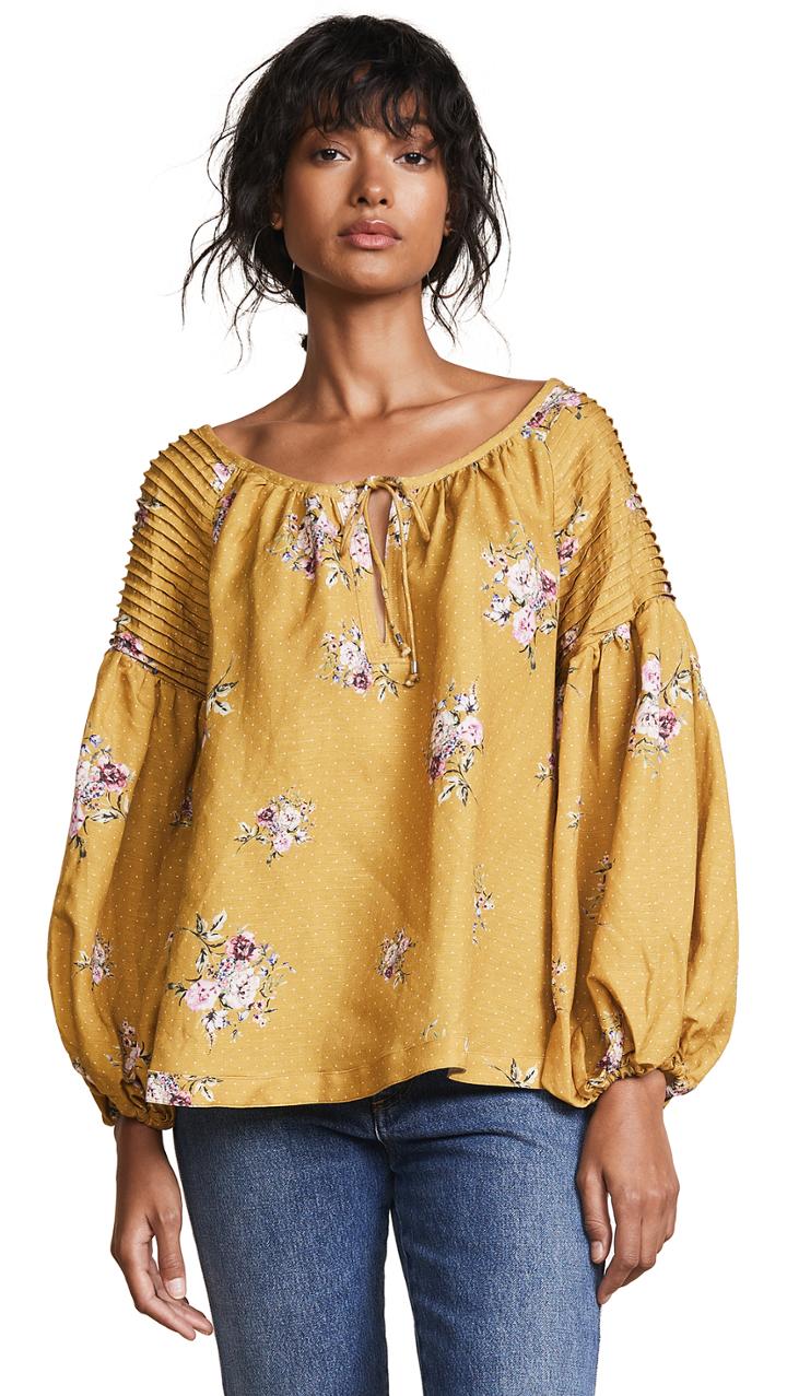 Steele Bellflower Smock Top