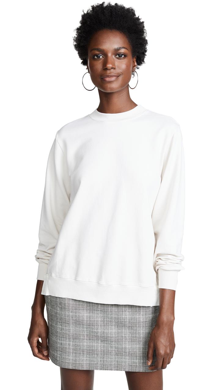 Clu Lace Trimmed Sweatshirt