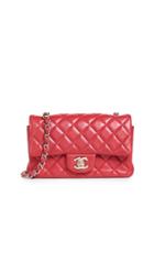 What Goes Around Comes Around Chanel Pink Half Flap Small Bag