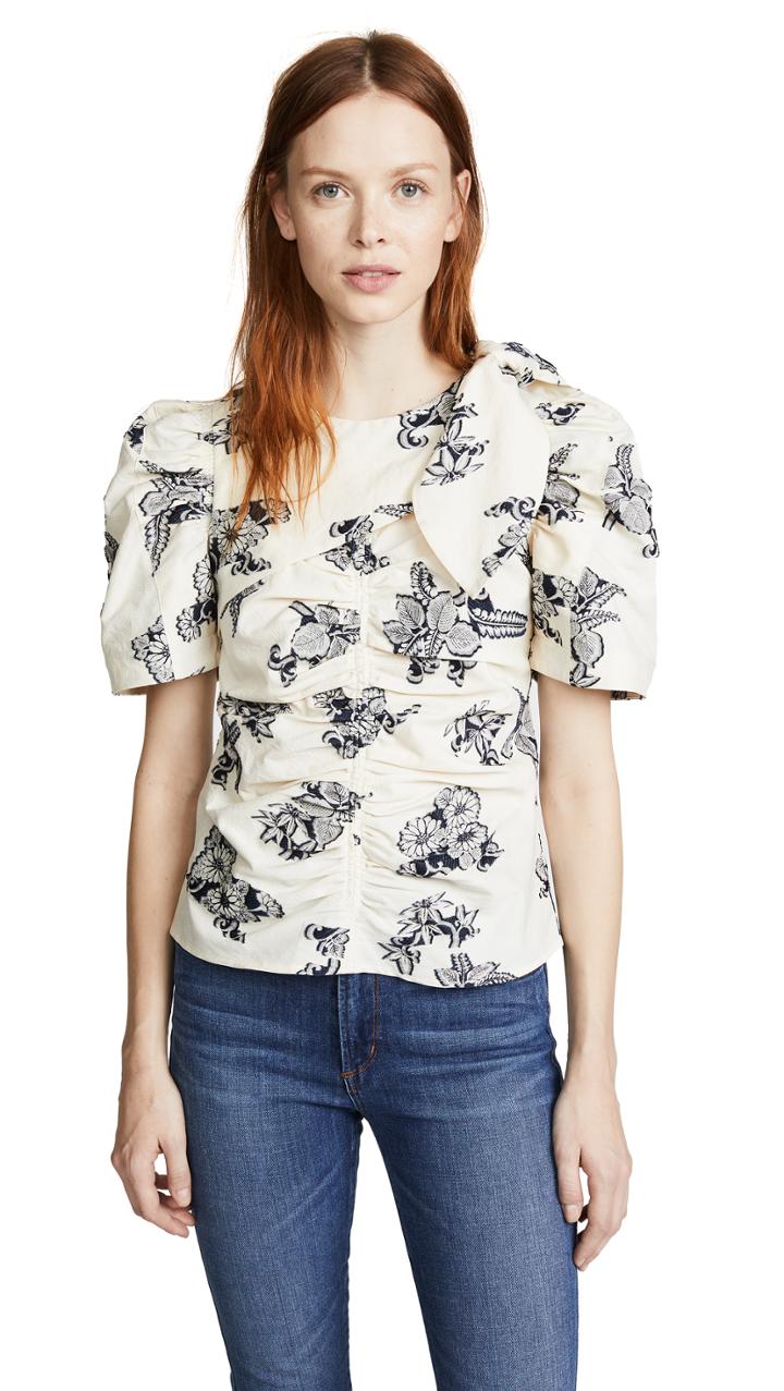 Sea Josephine Ruched Blouse