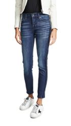 7 For All Mankind The Ankle Skinny With Tux Stripes