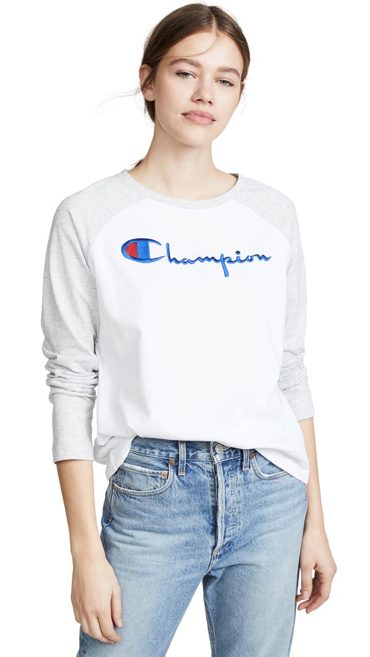 Champion Premium Reverse Weave Long Sleeve Tee