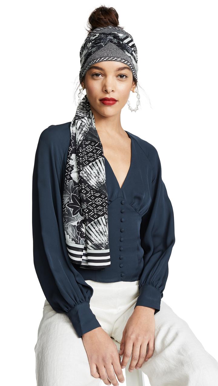 Camilla Silk Scarf Headband