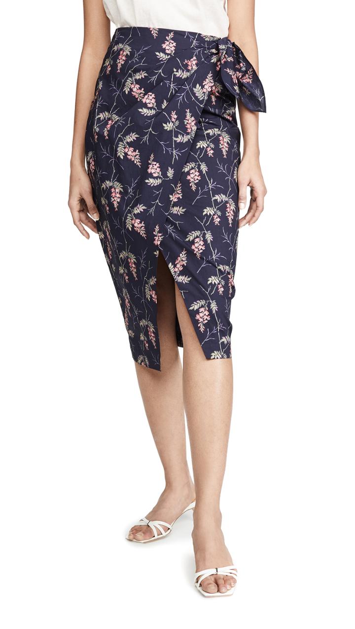 Rebecca Taylor Ivie Wrap Skirt