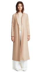 Harris Wharf London Single Breasted Light Wool Coat