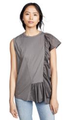 Clu T Shirt With Ruffle Detail